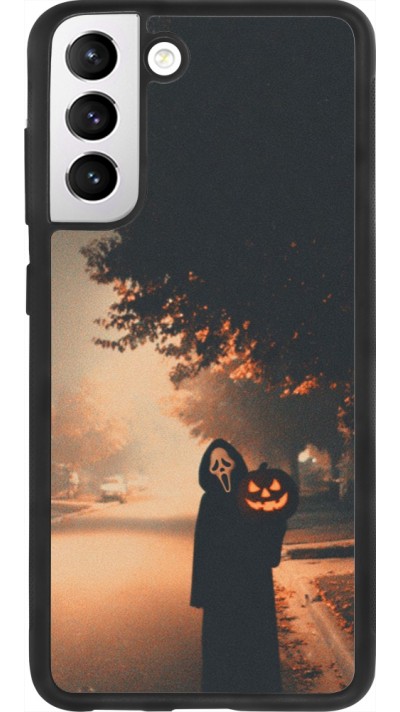 Coque Samsung Galaxy S21 FE 5G - Silicone rigide noir Halloween 2025 Scream