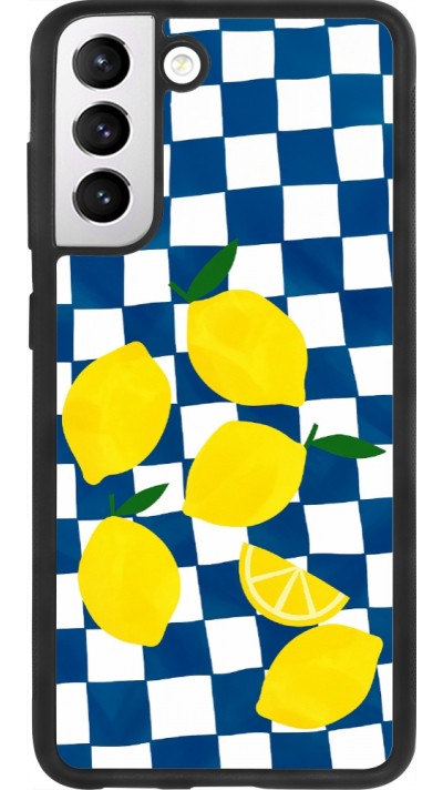 Samsung Galaxy S21 FE 5G Case Hülle - Silikon schwarz Illustration lemons 2026