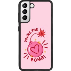Samsung Galaxy S21 FE 5G Case Hülle - Silikon schwarz Saint Valentines Day 26 You are the bomb