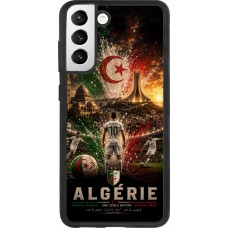 Samsung Galaxy S21 FE 5G Case Hülle - Silikon schwarz Fussball Algerien splash 2026