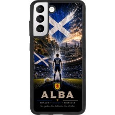 Samsung Galaxy S21 FE 5G Case Hülle - Silikon schwarz Fussball Schottland splash 2026