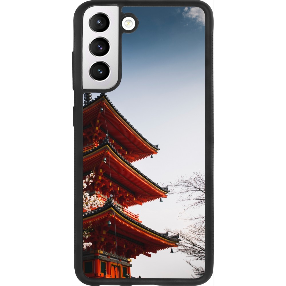 Samsung Galaxy S21 FE 5G Case Hülle - Silikon schwarz Spring 23 Japan