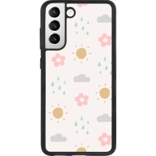 Samsung Galaxy S21 FE 5G Case Hülle - Silikon schwarz Spring 23 weather