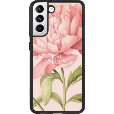 Coque Samsung Galaxy S21 FE 5G - Silicone rigide noir Just Bloom Spring 2026