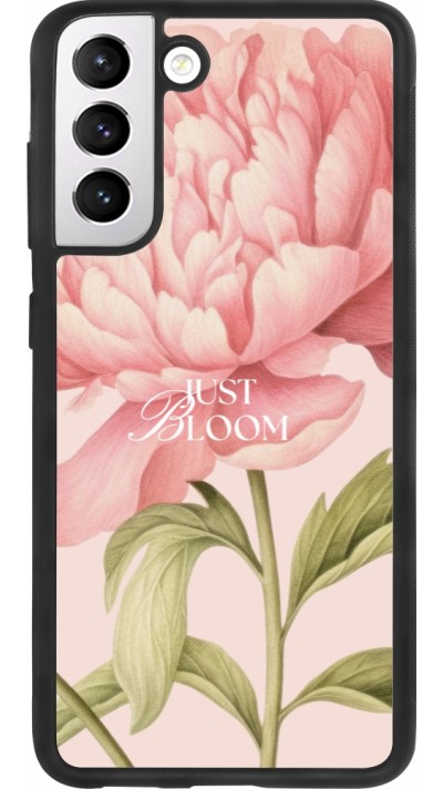 Samsung Galaxy S21 FE 5G Case Hülle - Silikon schwarz Just Bloom Spring 2026