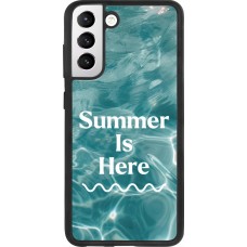 Samsung Galaxy S21 FE 5G Case Hülle - Silikon schwarz Summer 2025 Summer is here