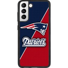 Samsung Galaxy S21 FE 5G Case Hülle - Silikon schwarz Super Bowl 26 Patriots 1