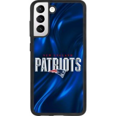 Samsung Galaxy S21 FE 5G Case Hülle - Silikon schwarz Super Bowl 26 Patriots 2
