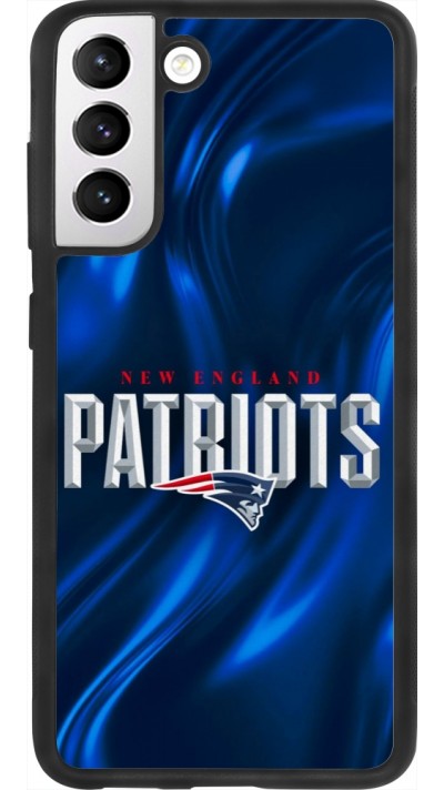 Samsung Galaxy S21 FE 5G Case Hülle - Silikon schwarz Super Bowl 26 Patriots 2