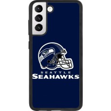 Samsung Galaxy S21 FE 5G Case Hülle - Silikon schwarz Super Bowl 26 Seattle 3