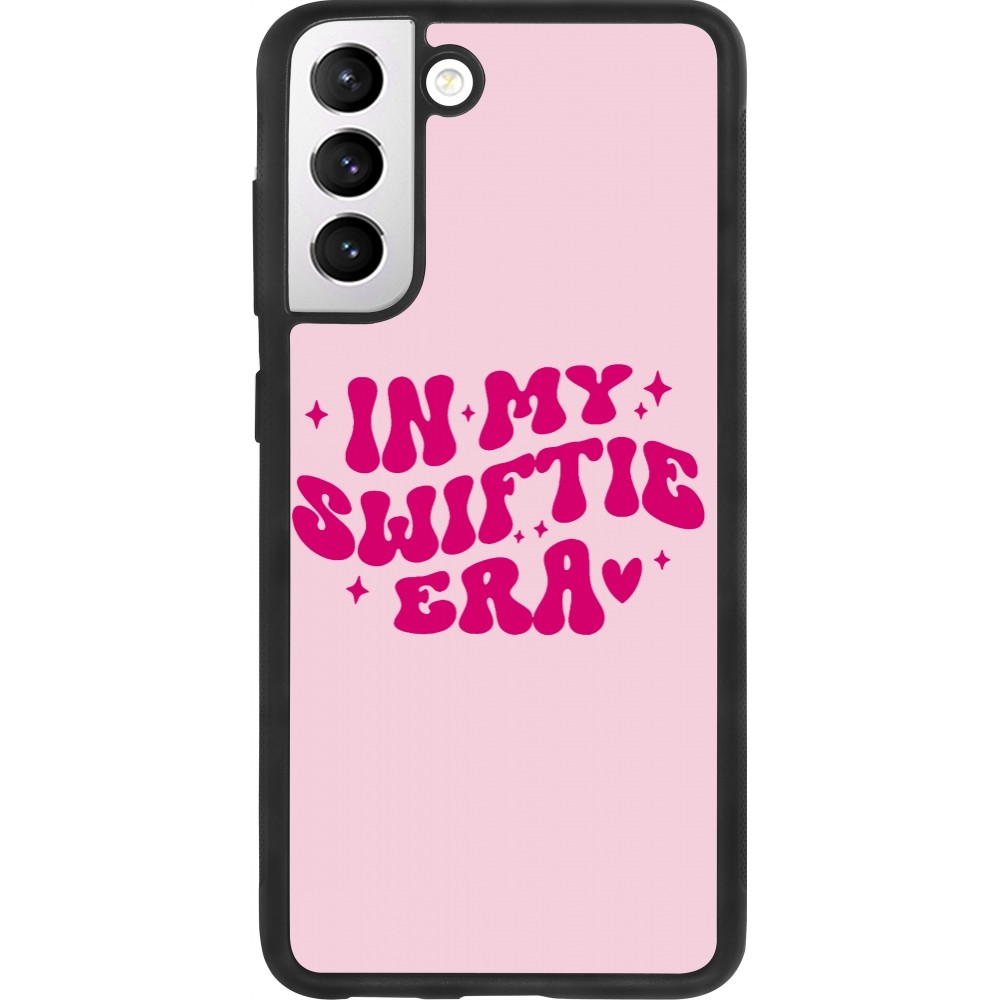 Samsung Galaxy S21 FE 5G Case Hülle - Silikon schwarz Taylor Swift In My Swiftie Era - Pink