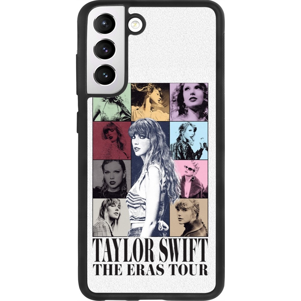 Samsung Galaxy S21 FE 5G Case Hülle - Silikon schwarz Taylor Swift The Eras Tour