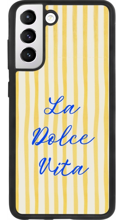 Samsung Galaxy S21 FE 5G Case Hülle - Silikon schwarz The good life 2026