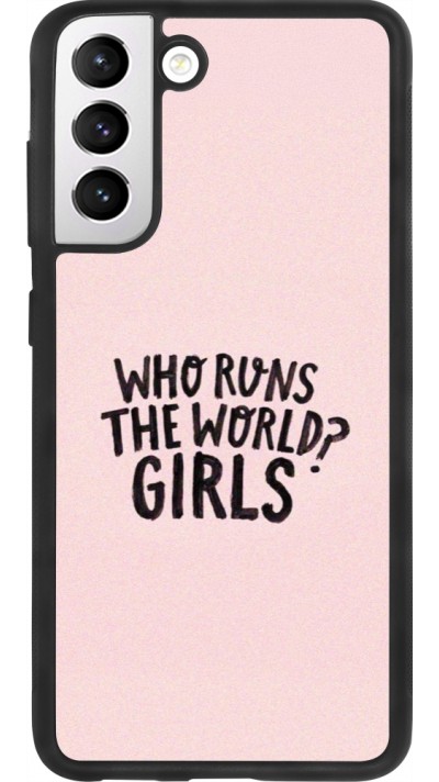 Samsung Galaxy S21 FE 5G Case Hülle - Silikon schwarz Womens day 2026 3