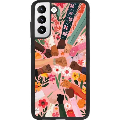 Coque Samsung Galaxy S21 FE 5G - Silicone rigide noir Womens day 2026 8