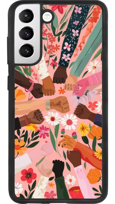 Samsung Galaxy S21 FE 5G Case Hülle - Silikon schwarz Womens day 2026 8