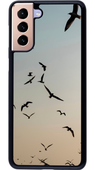 Samsung Galaxy S21+ 5G Case Hülle - Autumn 22 flying birds shadow