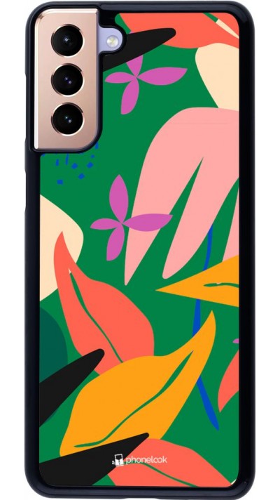 Coque Samsung Galaxy S21+ 5G - Abstract Jungle