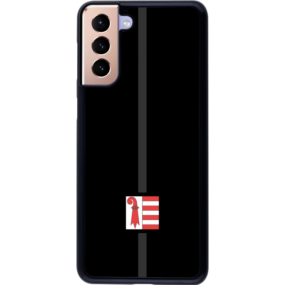 Coque Samsung Galaxy S21+ 5G - Canton JU noir