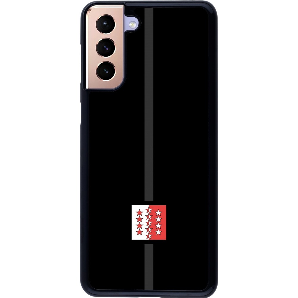 Samsung Galaxy S21+ 5G Case Hülle - Kanton VS schwarz