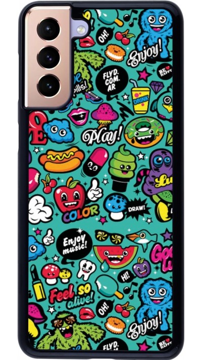 Samsung Galaxy S21+ 5G Case Hülle - Cartoons old school