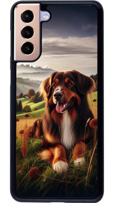 Samsung Galaxy S21+ 5G Case Hülle - Hund Land Schweiz