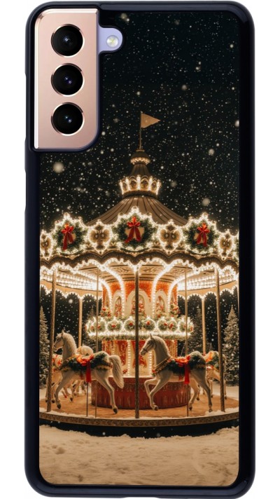 Coque Samsung Galaxy S21+ 5G - Christmas 25 Carousel
