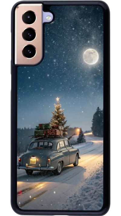 Coque Samsung Galaxy S21+ 5G - Christmas 25 Car with Tree Xmas