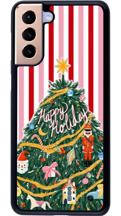 Coque Samsung Galaxy S21+ 5G - Christmas 25 Happy Holiday