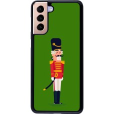 Coque Samsung Galaxy S21+ 5G - Christmas 25 Nutcracker Green