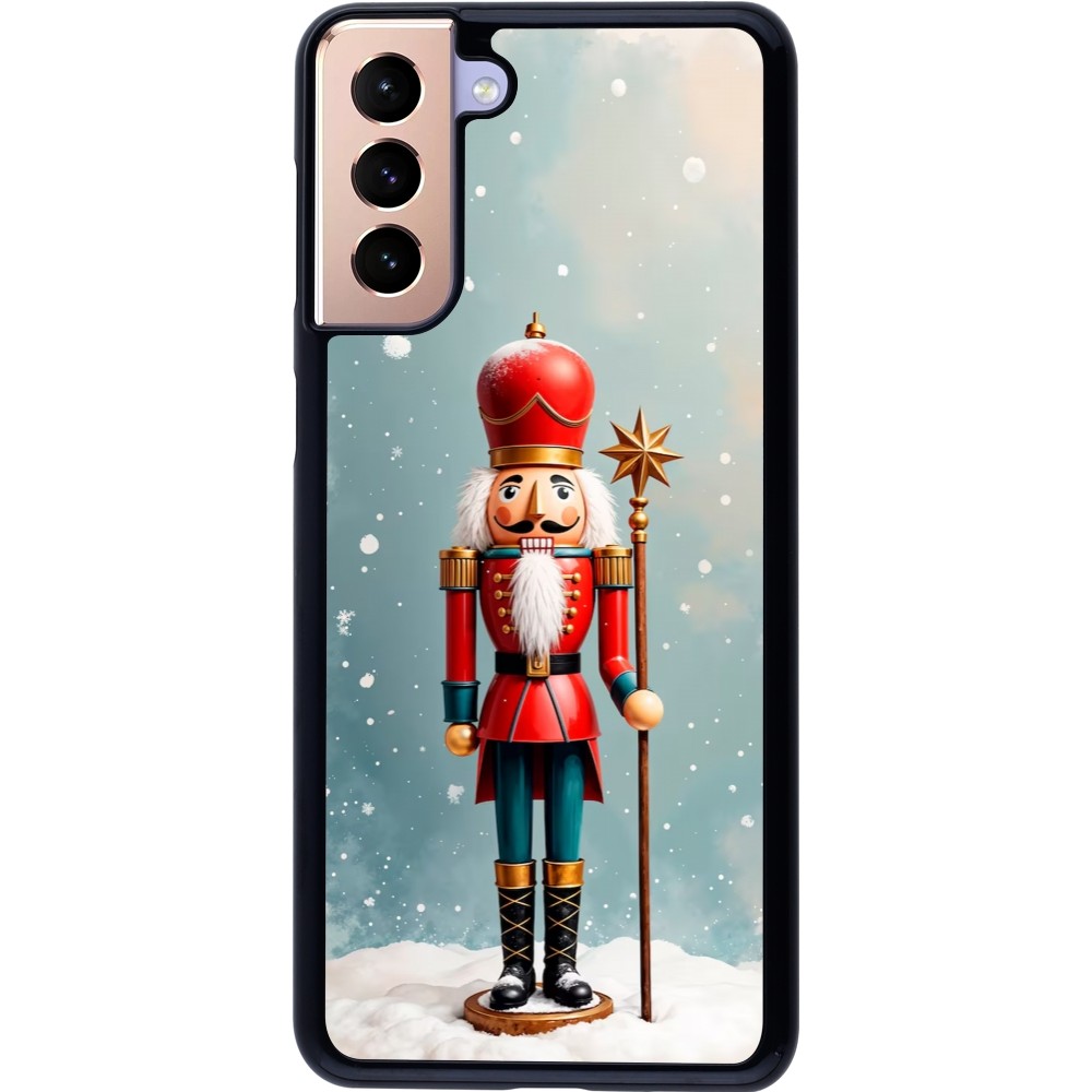 Coque Samsung Galaxy S21+ 5G - Christmas 25 Nutcracker Snow
