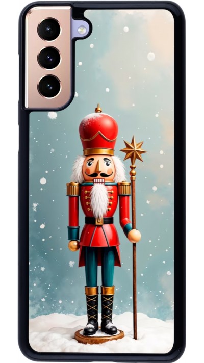 Coque Samsung Galaxy S21+ 5G - Christmas 25 Nutcracker Snow