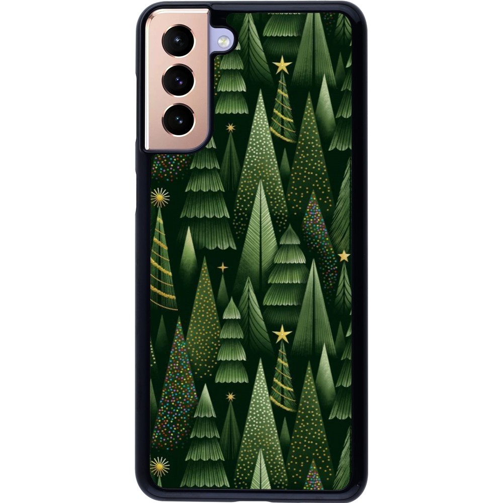 Coque Samsung Galaxy S21+ 5G - Christmas 25 Pattern Xmas Tree