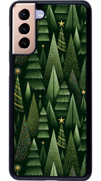 Coque Samsung Galaxy S21+ 5G - Christmas 25 Pattern Xmas Tree