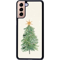 Coque Samsung Galaxy S21+ 5G - Christmas 25 Sketch Tree