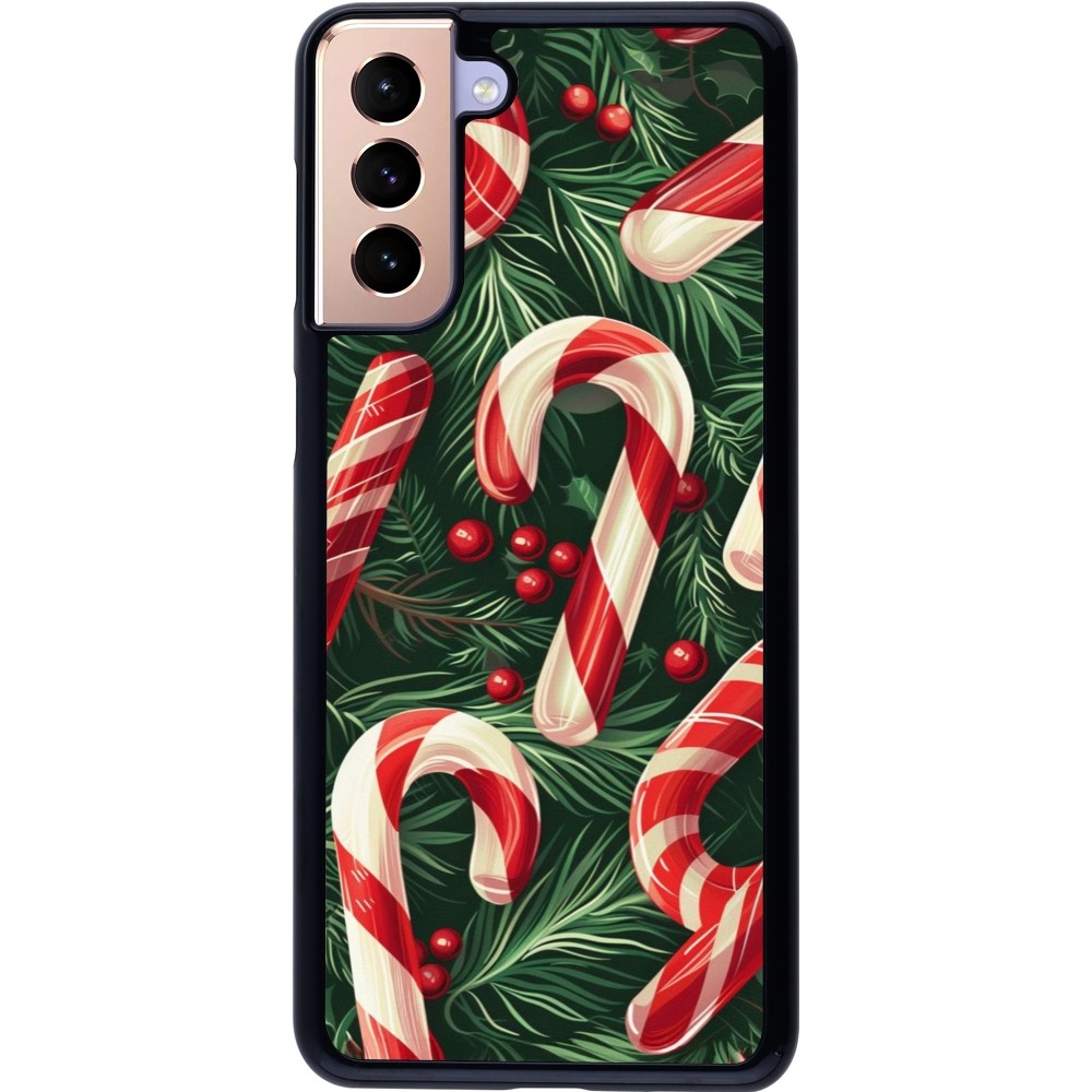 Coque Samsung Galaxy S21+ 5G - Christmas 25 Xmas Stick