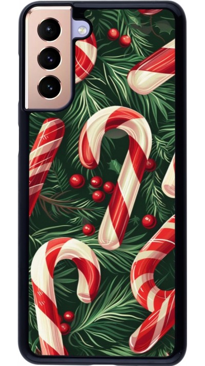 Coque Samsung Galaxy S21+ 5G - Christmas 25 Xmas Stick