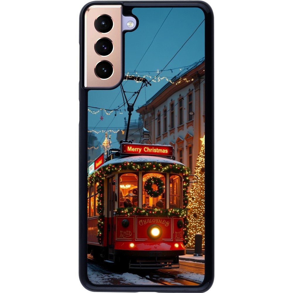 Coque Samsung Galaxy S21+ 5G - Christmas 25 Xmas Train