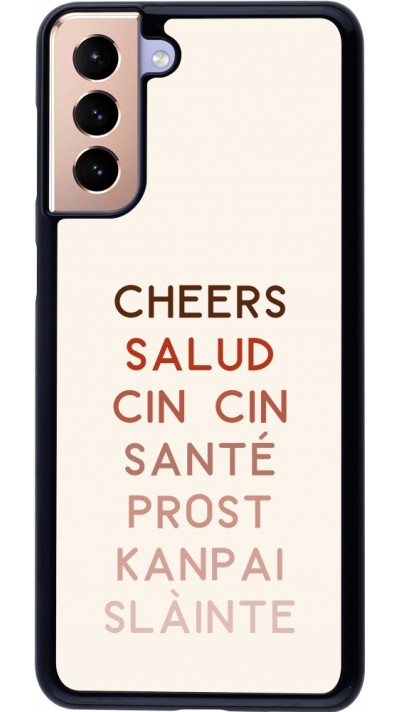 Coque Samsung Galaxy S21+ 5G - Cocktail Cheers Salud