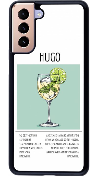 Coque Samsung Galaxy S21+ 5G - Cocktail recette Hugo