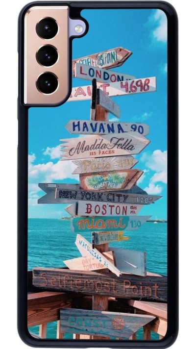 Coque Samsung Galaxy S21+ 5G - Cool Cities Directions