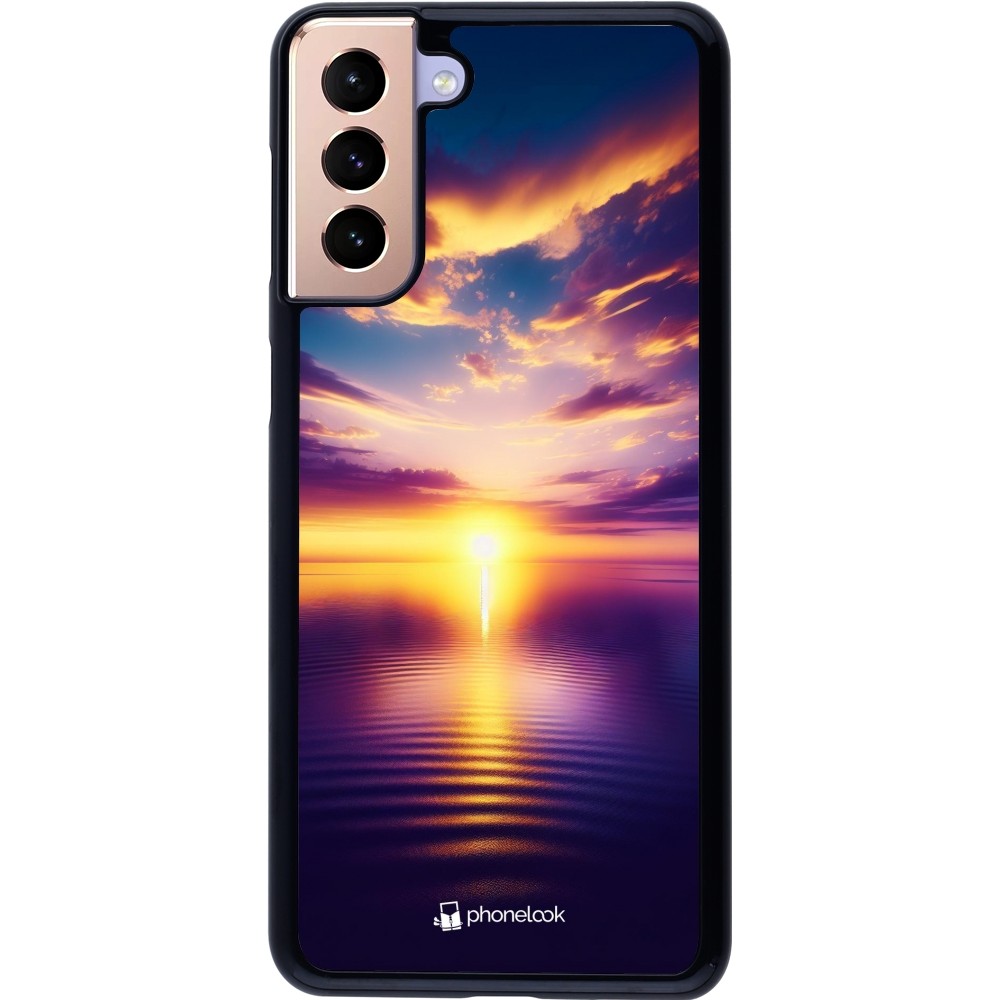 MILAN Taschenrechner 8-stellig - Solar & Batterie, Sunset Design In Gelb-Pink