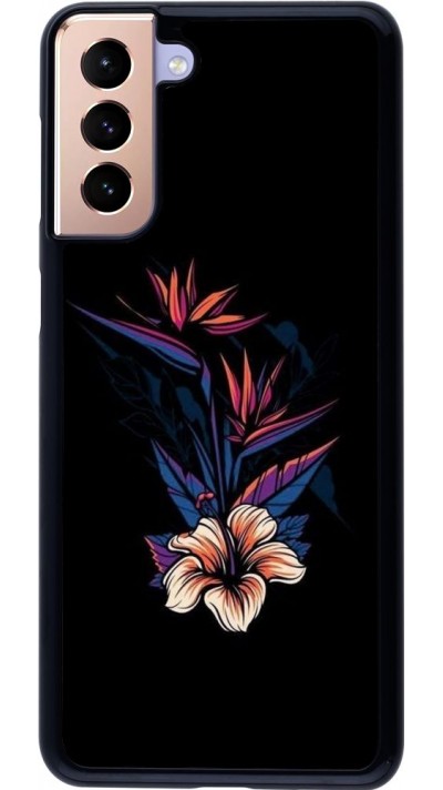 Coque Samsung Galaxy S21+ 5G - Dark Flowers