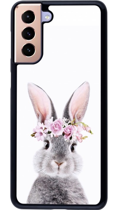 Coque Samsung Galaxy S21+ 5G - Easter 2023 flower bunny