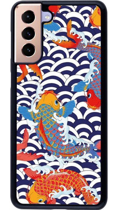 Samsung Galaxy S21+ 5G Case Hülle - Easter 2023 japanese fish