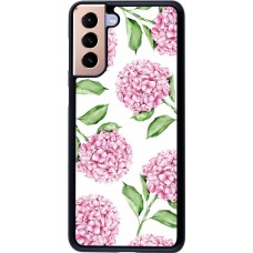 Samsung Galaxy S21+ 5G Case Hülle - Easter 2024 pink flowers