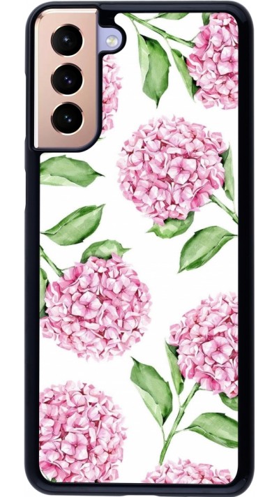 Samsung Galaxy S21+ 5G Case Hülle - Easter 2024 pink flowers