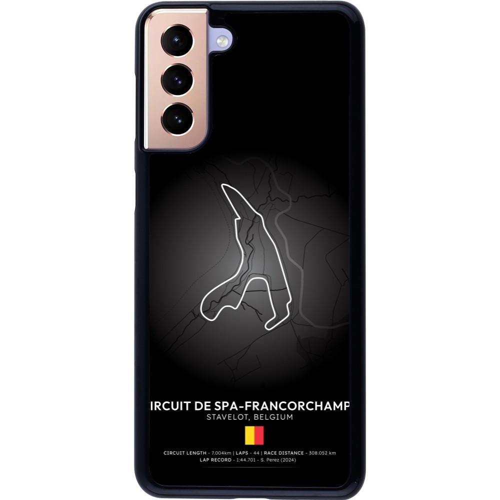 Samsung Galaxy S21+ 5G Case Hülle - F1 Track 2025 Belgium