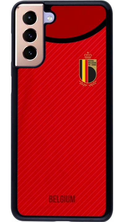 Samsung Galaxy S21+ 5G Case Hülle - Belgien 2022 personalisierbares Fußballtrikot