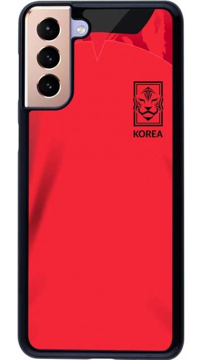 Coque Samsung Galaxy S21+ 5G - Maillot de football Corée du Sud 2022 personnalisable
